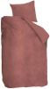 At Home by Beddinghouse dekbedovertrek Tender dark roze 140x200/220 cm Leen Bakker online kopen
