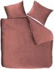 UMIX At Home by Beddinghouse dekbedovertrek Tender dark roze 200x200/220 cm Leen Bakker online kopen