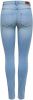 Only Alleen lichtblauw Royal HW Skinny Fit Jeans , Blauw, Dames online kopen