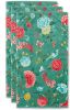 Pip Studio Good Evening Handdoek 55 x 100 cm Groen Set van 3 online kopen